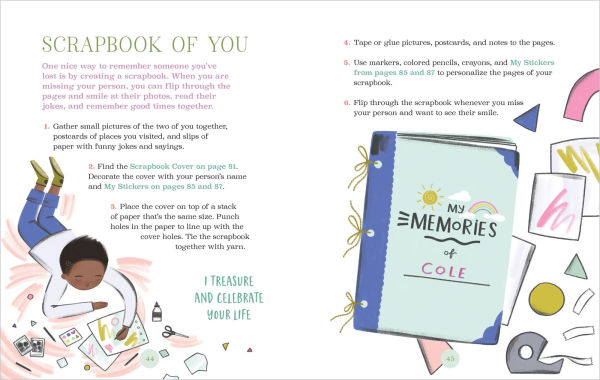 My Grief Comfort Book: Creative Activities to Help Kids Cope with Loss and Keep Memories Alive