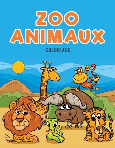 Zoo Animaux Coloriage