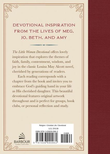 The Little Women Devotional: A Chapter-by-Chapter Companion to Louisa May Alcott's Beloved Classic