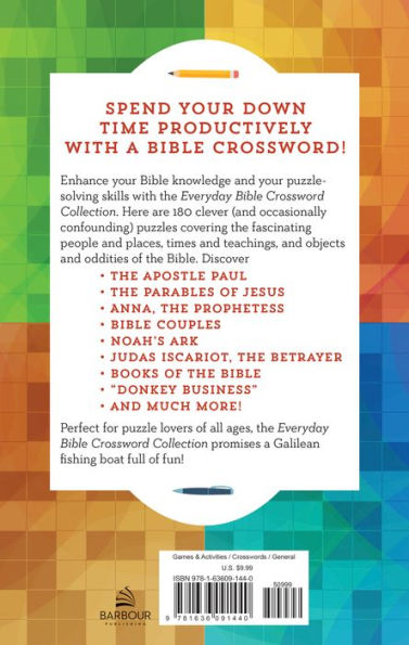 Everyday Bible Crossword Collection: 180 Puzzles!