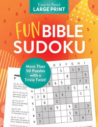 Free books downloads for kindle Fun Bible Sudoku Large Print: More than 50 Puzzles with a Trivia Twist! in English