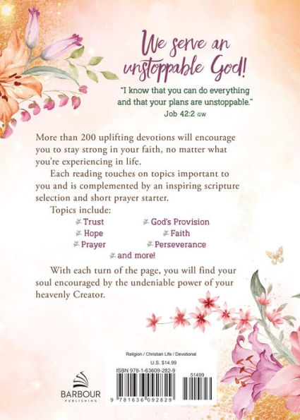 Unstoppable God: Hope-Filled Devotions and Prayers for Women
