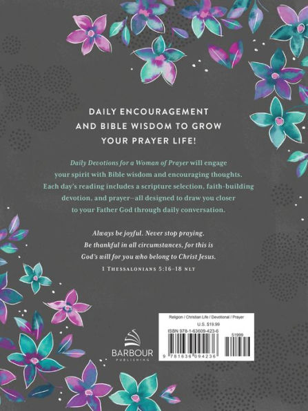 Daily Devotions for a Woman of Prayer: 365 Readings to Deepen Your Communication with God