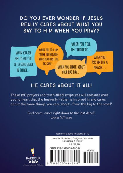 It All Matters to Jesus (boys): Prayers for Boys