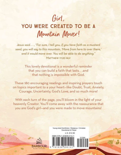 Devotions for a "Moving Mountains" Kind of Girl: Inspiration and Encouragement for Teens