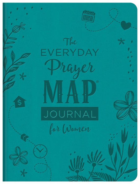 The Everyday Prayer Map Journal for Women: Devotional Inspiration Plus Prayer Maps