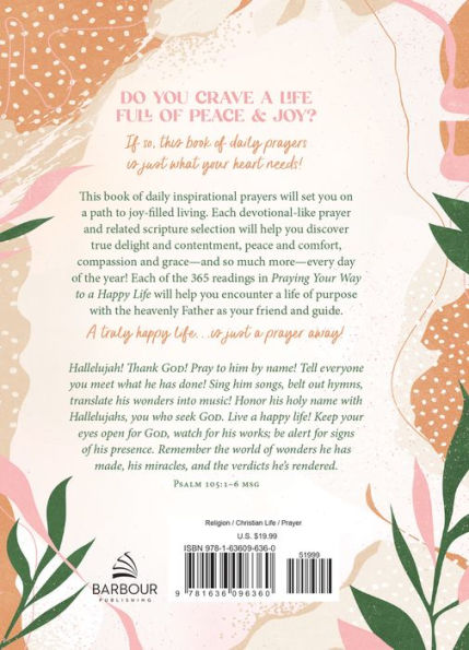 Praying Your Way to a Happy Life: Daily Inspiration for Women