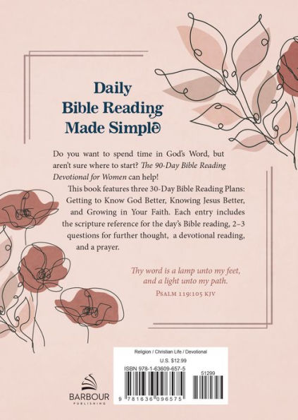 The 90-Day Bible Reading Devotional for Women
