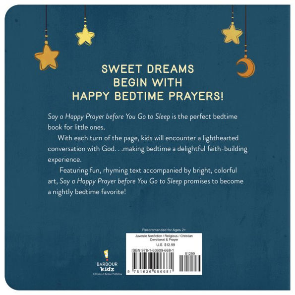 Say a Happy Prayer Before You Go to Sleep