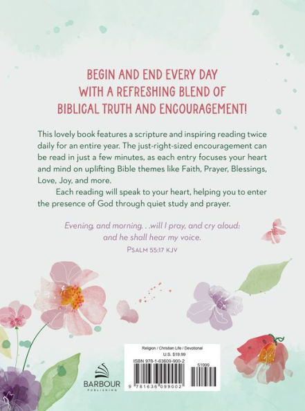 365 Bible Affirmations for Women: Daily Devotions for Morning and Evening