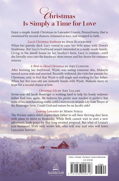 A Lancaster Amish Christmas: 4 Romance Novellas