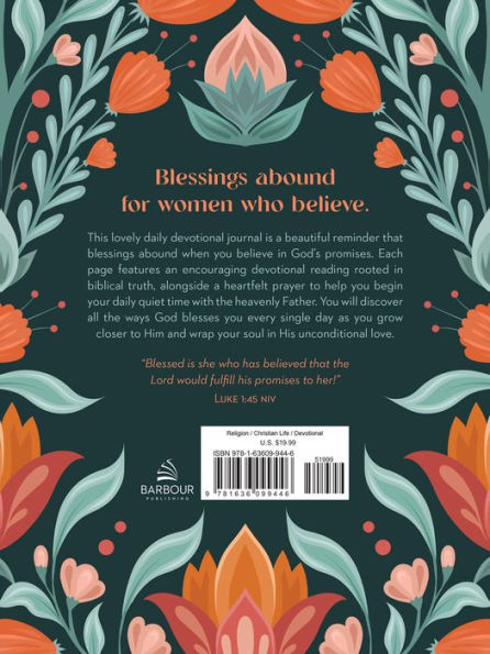 She Will Be Blessed: A Daily Devotional Journal for Women of Faith