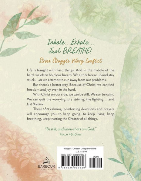 Just Breathe: Devotions and Prayers for the Overwhelmed Heart