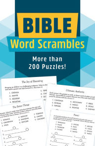 Title: Bible Word Scrambles: More Than 200 Puzzles!, Author: Barbour Publishing