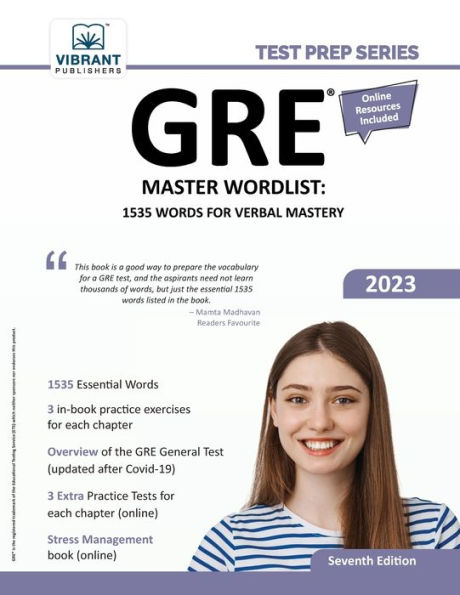 GRE Master Wordlist: 1535 Words for Verbal Mastery