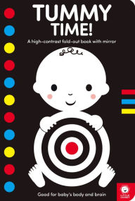 Ebook free download for android mobile Tummy Time!: A high-contrast fold-out book with mirror 