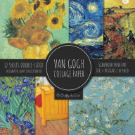 Title: Van Gogh Collage Paper for Scrapbooking: Famous Paintings, Fine Art Prints, Vintage Crafts Decorative Paper, Author: Crafty as Ever