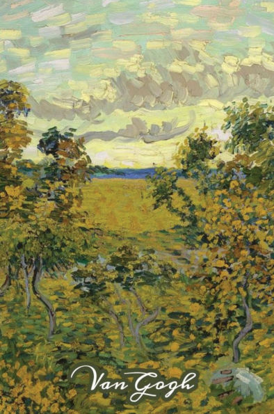 Sunset at Montmajour Van Gogh Note Book: Hardcover Journal Notebook Diary with Dot Grid, Lined, Blank Vintage Paper for Writing Drawing Journaling