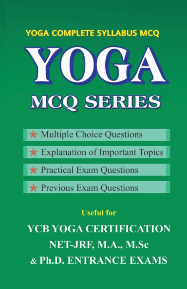 Yoga McQ Series: for YCB ( Level 1,2,3 ) & UGC-NET/JRF Yoga