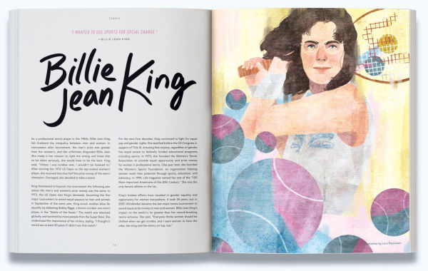 They Changed the Game: 50 Stories and Illustrations Celebrating Creativity Sports