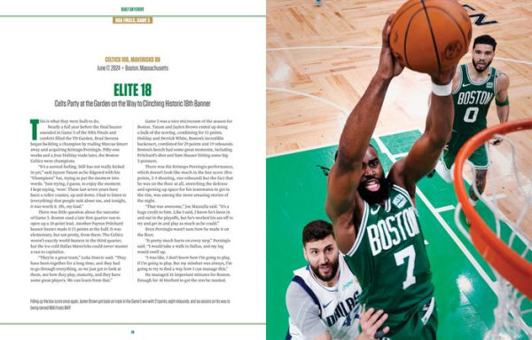 Built Different: the Boston Celtics' Historic Run to 2024 NBA Championship