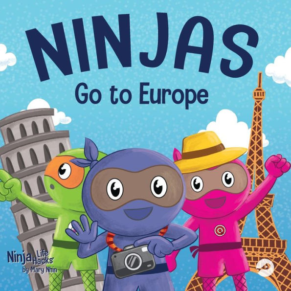 Ninjas Go to Europe: An Adventurous Rhyming Story About Easing Worries, Bonus: Geography Lesson