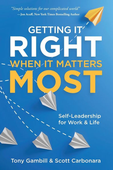 Getting It Right When It Matters Most: Self-Leadership for Work and Life