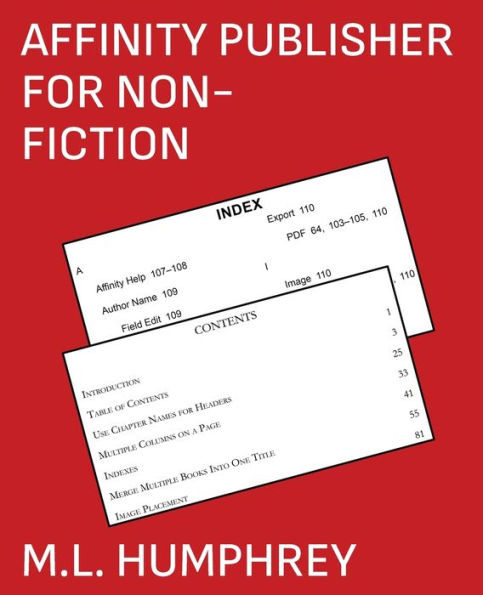 Affinity Publisher for Non-Fiction