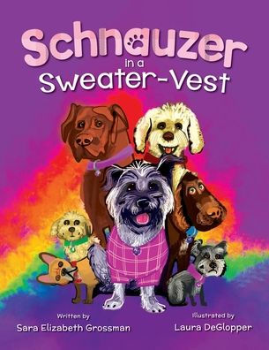 Schnauzer in a Sweater-Vest