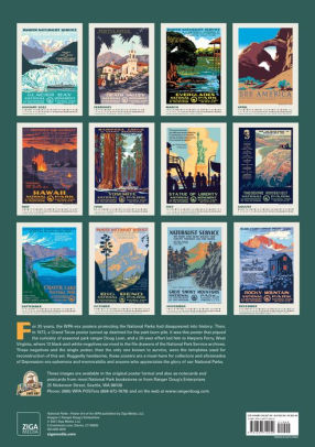 2022 National Parks Poster Art of the WPA Large Wall Calendar by Ranger