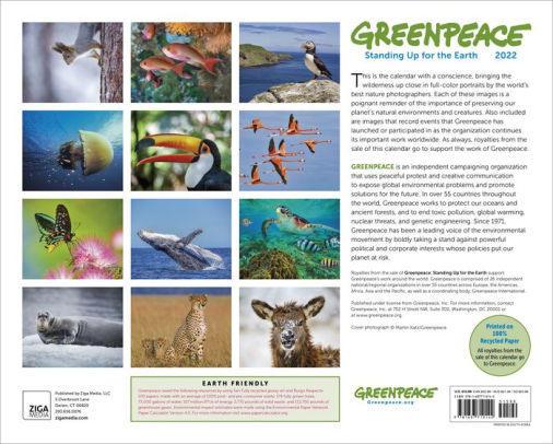 2022 Greenpeace Wall Calendar by Greenpeace | Barnes & Noble®