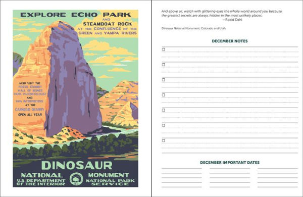 2025 National Parks WPA Monthly Planner, 7.5
