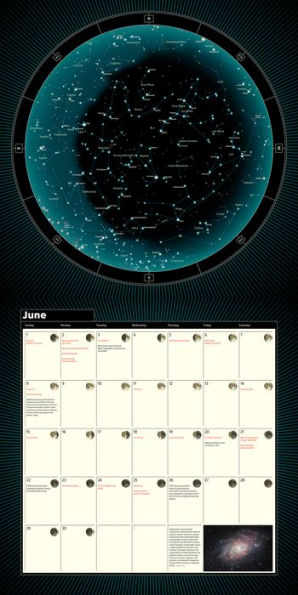 2025 A Year of the Night Sky Wall Calendar