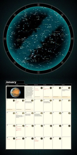 2025 A Year of the Night Sky Wall Calendar