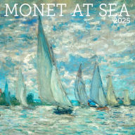 Title: 2025 Monet At Sea Wall Calendar