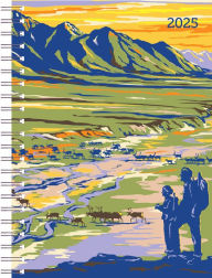 Title: 2025 National Parks Poster Art of The WPA, Jan Dec, Weekly Planner