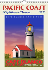 Title: 2026 Pacific Coast Lighthouse Posters Large Wall, 13.4