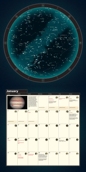 2026 A Year of the Night Sky Wall Calendar