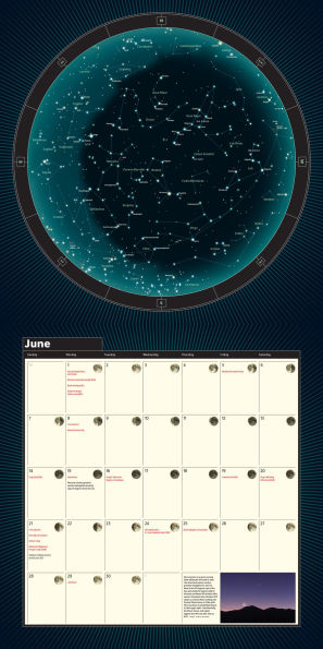 2026 A Year of the Night Sky Wall Calendar