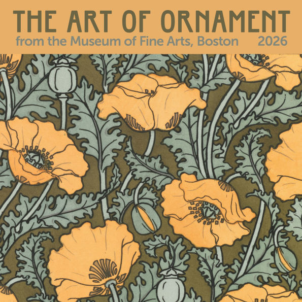 2026 MFA Boston The Art of Ornament Wall Calendar