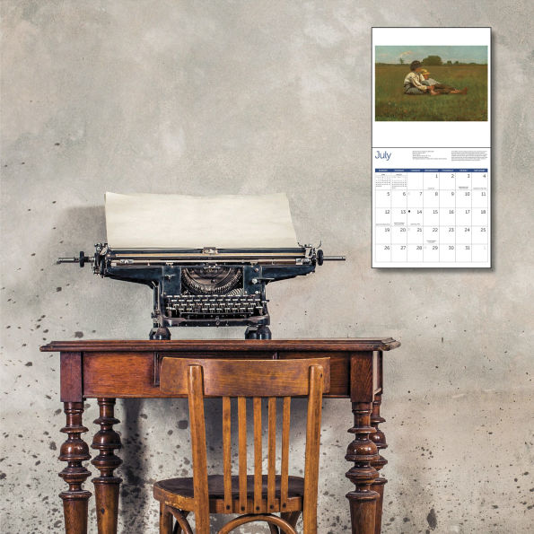 2026 MFA Boston Winslow Homer Watercolors Wall Calendar