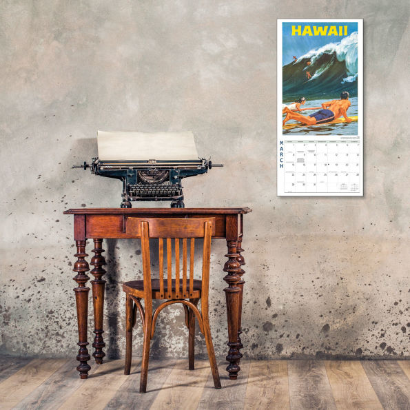 2026 Travel Posters Wall Calendar