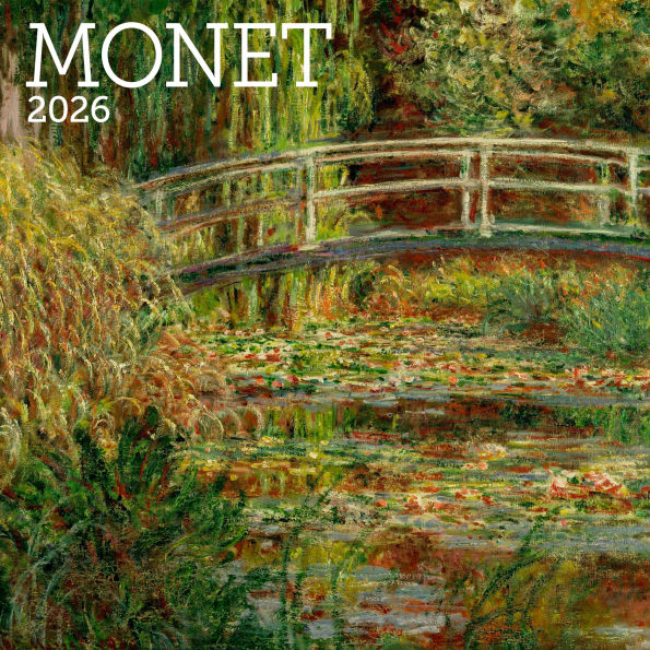 2026 Monet Mini Wall Calendar
