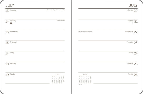 2026 Impressionists Weekly Engagement Planner