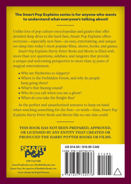Smart Pop Explains Harry Potter Books and Movies