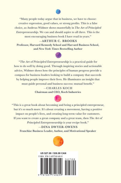 The Art of Principled Entrepreneurship: Creating Enduring Value