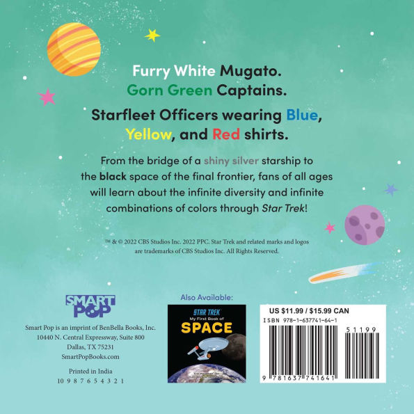 Star Trek: My First Book of Colors
