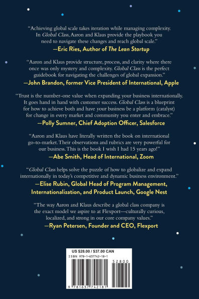 Global Class: How the World's Fastest-Growing Companies Scale Globally by Focusing Locally