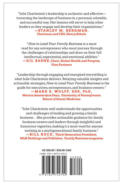How to Lead Your Family Business: Excelling Through Unexpected Crises, Choices, and Challenges