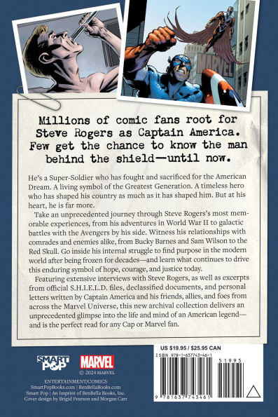 Captain America: Steve Rogers Declassified: Notes, Interviews, and Files from the Avengers' Archives